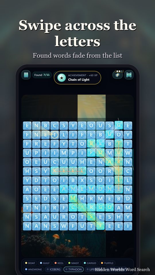 Hidden Worlds Word Search