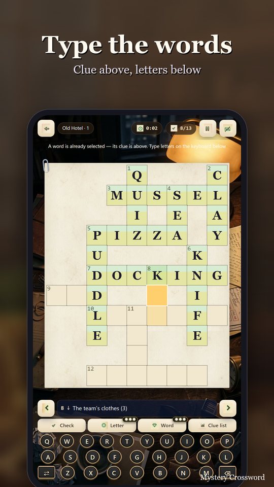 Mystery Crossword