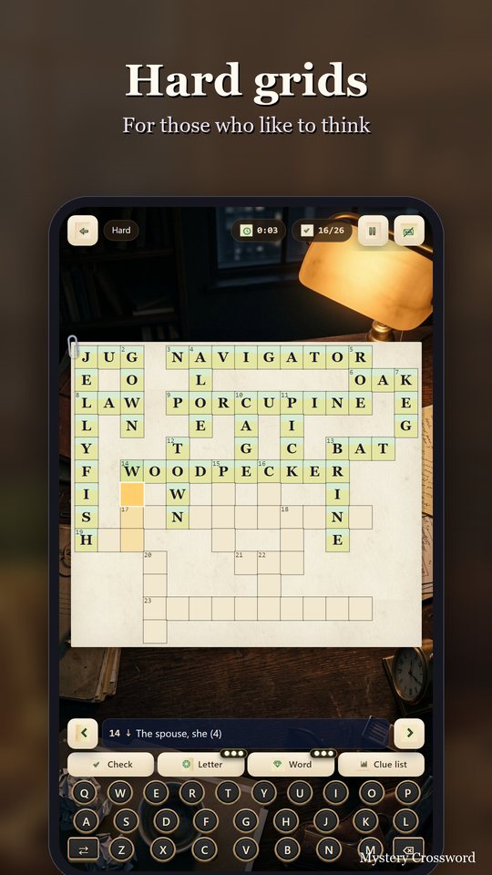 Mystery Crossword