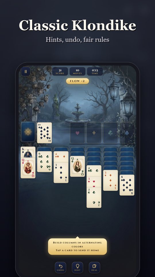 Solitaire: Enchanted Garden