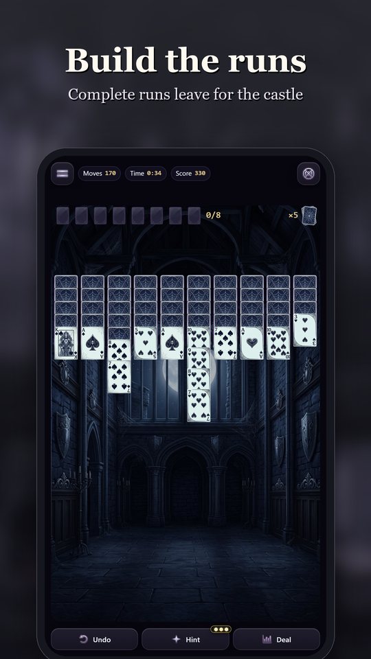 Castle Spider Solitaire