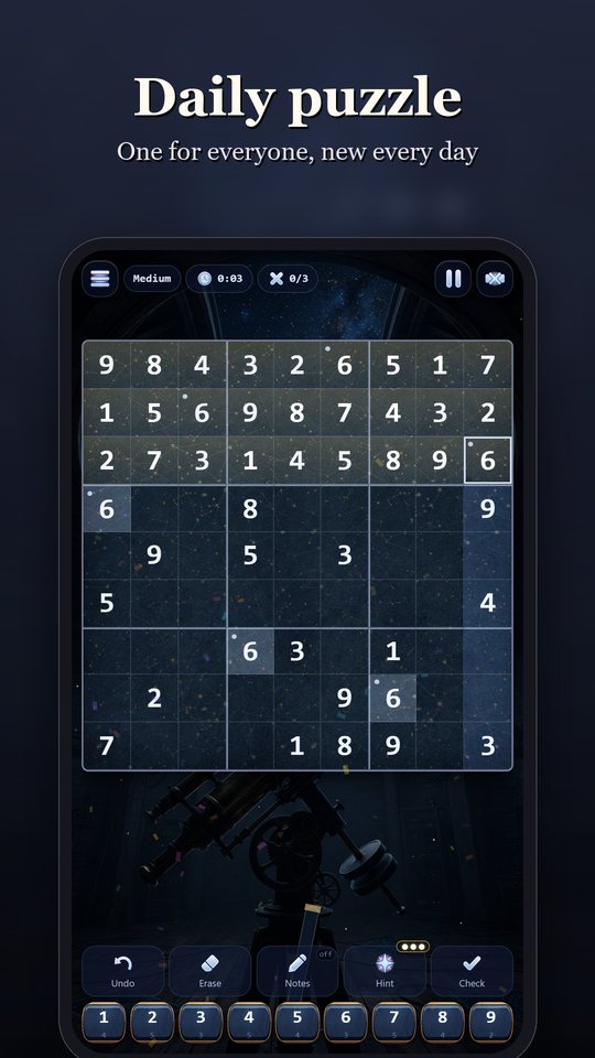 Observatory Sudoku